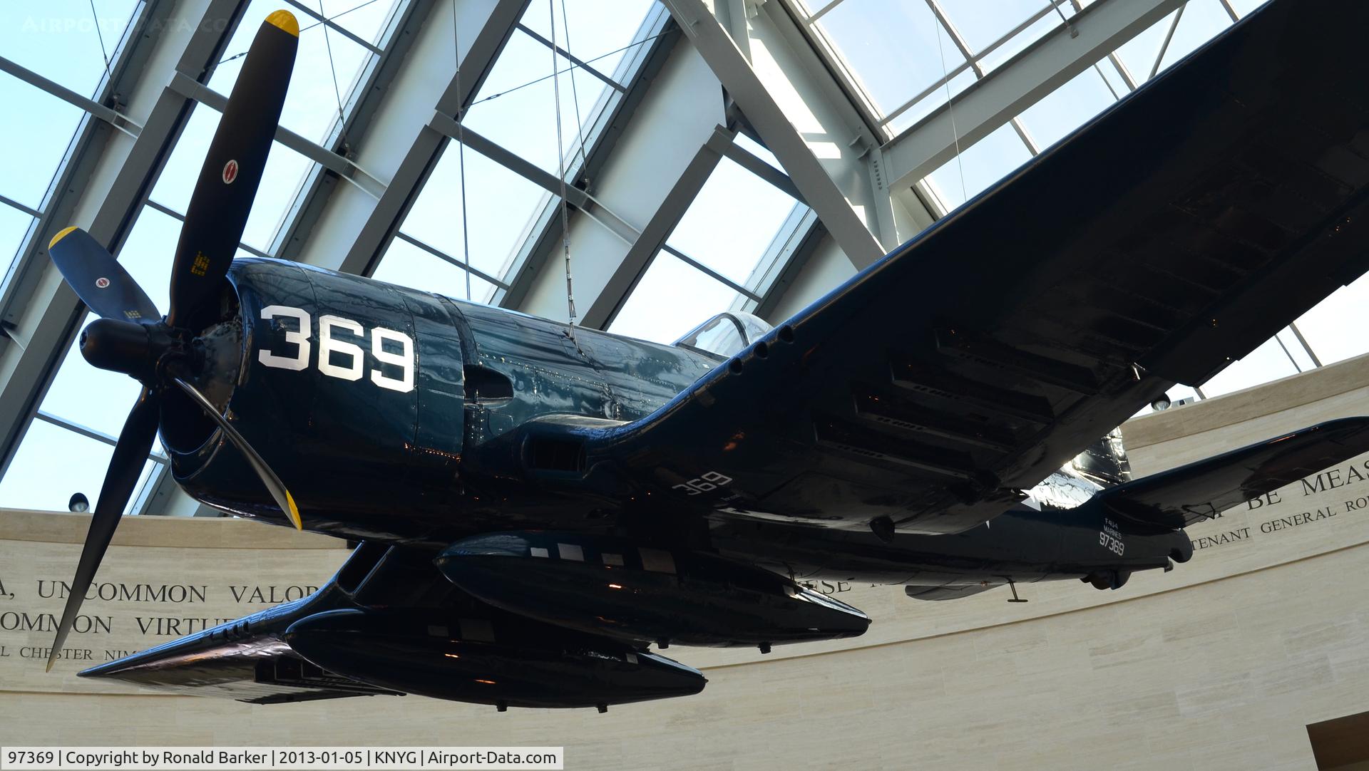 97369, Vought F4U-4 Corsair C/N 9523, USMC Museum