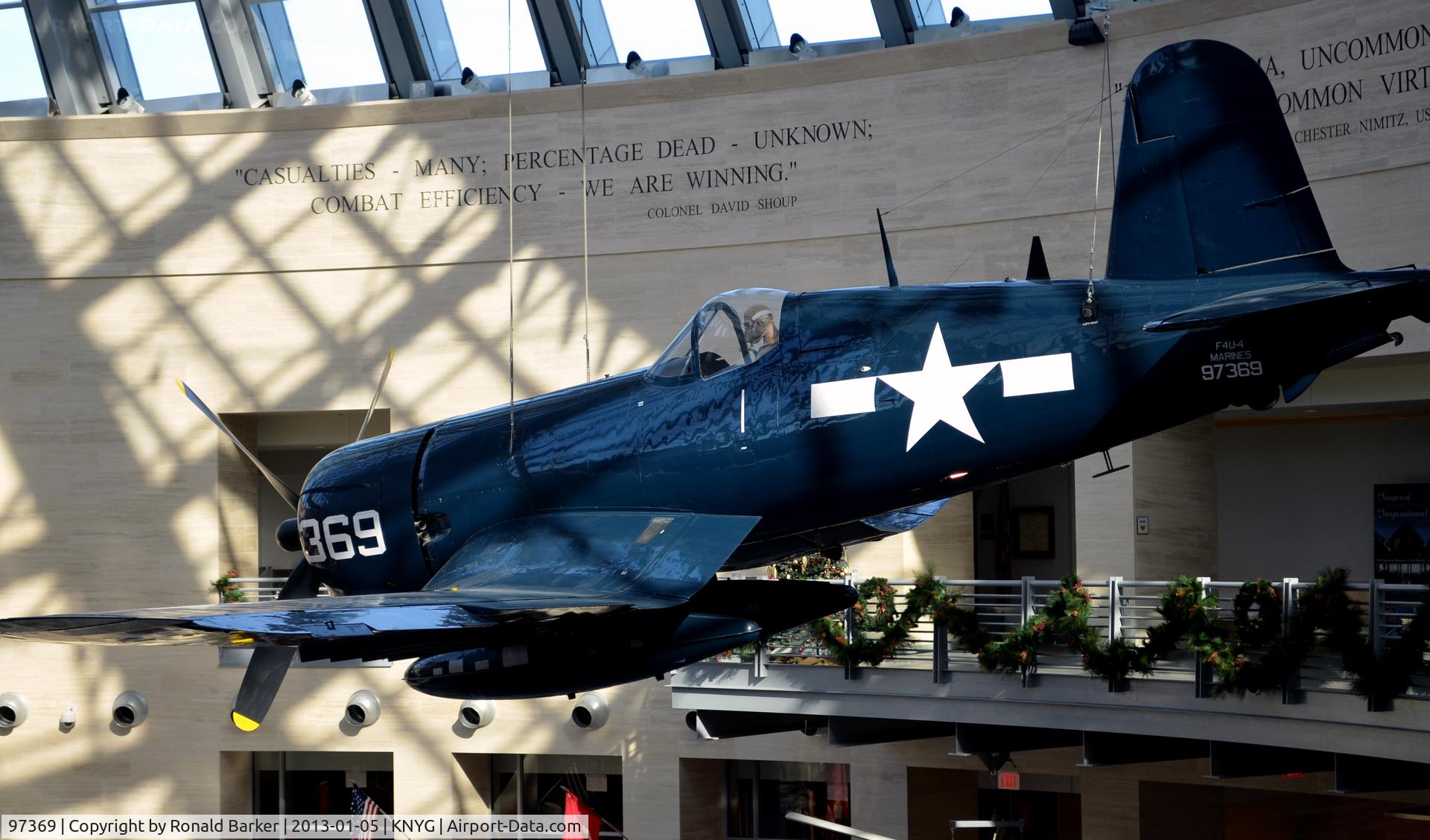 97369, Vought F4U-4 Corsair C/N 9523, USMC Museum