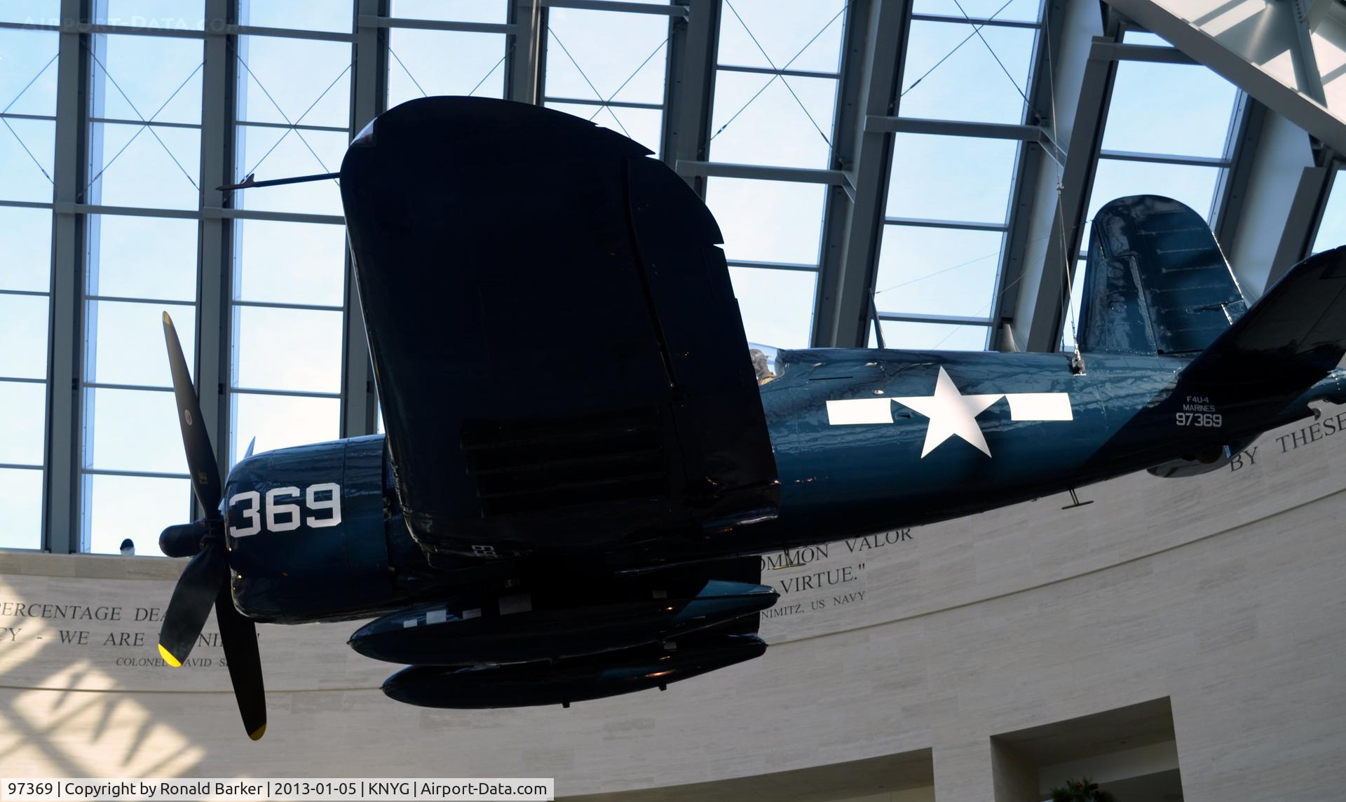 97369, Vought F4U-4 Corsair C/N 9523, USMC Museum