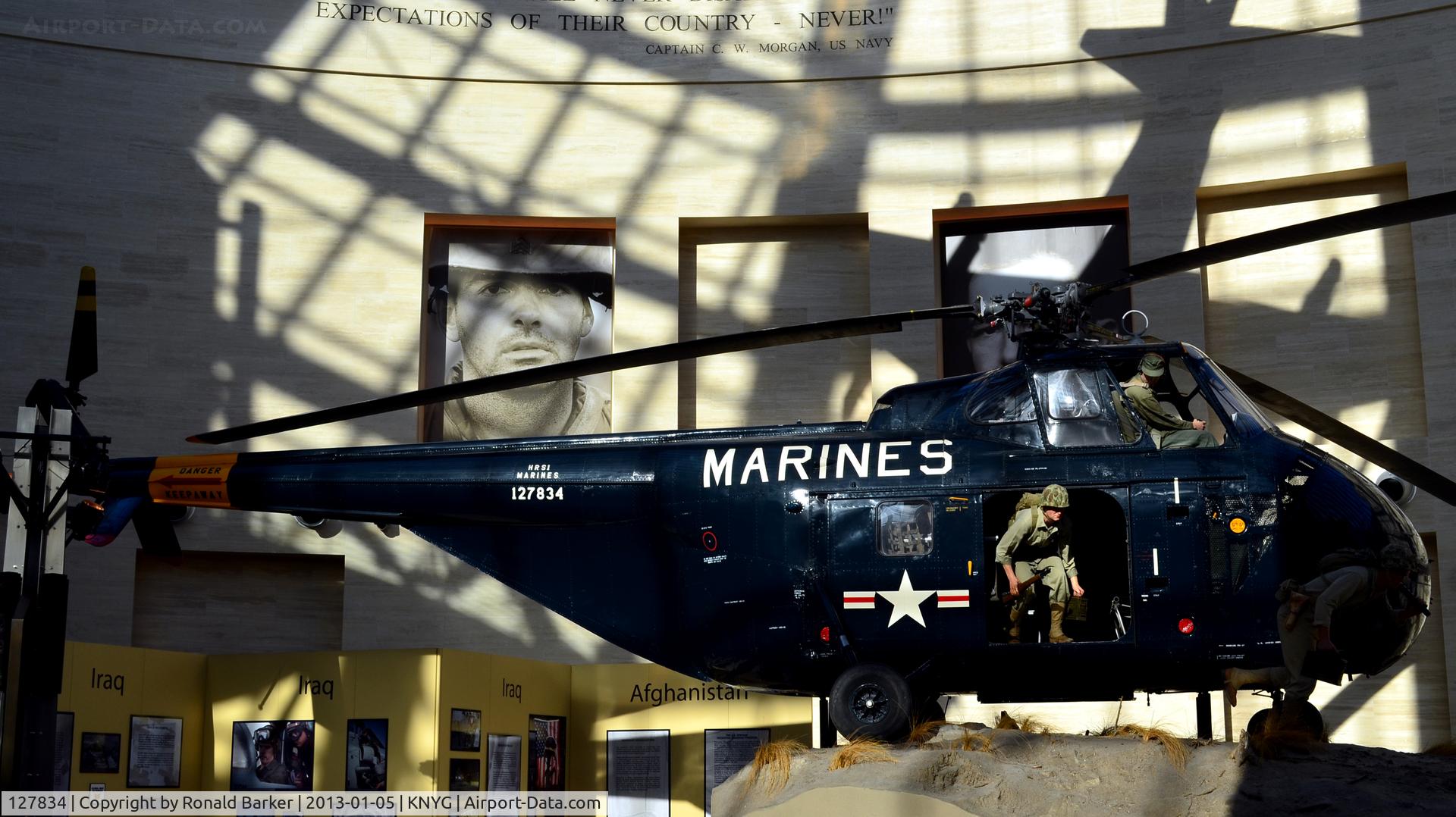 127834, Sikorsky HRS-1 C/N 55-072, USMC Museum