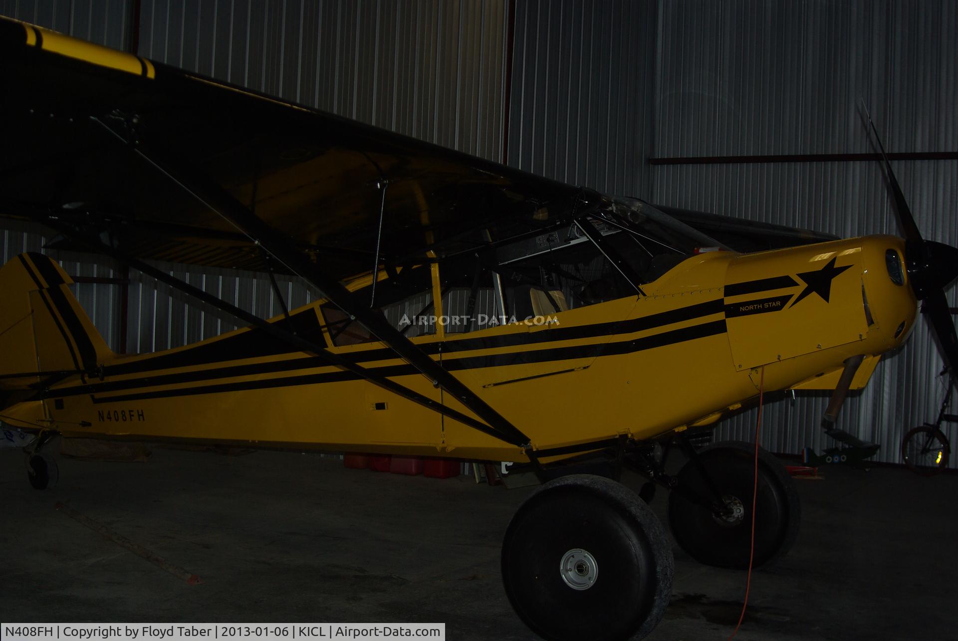 N408FH, 1980 Bell 206L-1 LongRanger II C/N 45477, In my hangar for the night passing through headed back to Montana