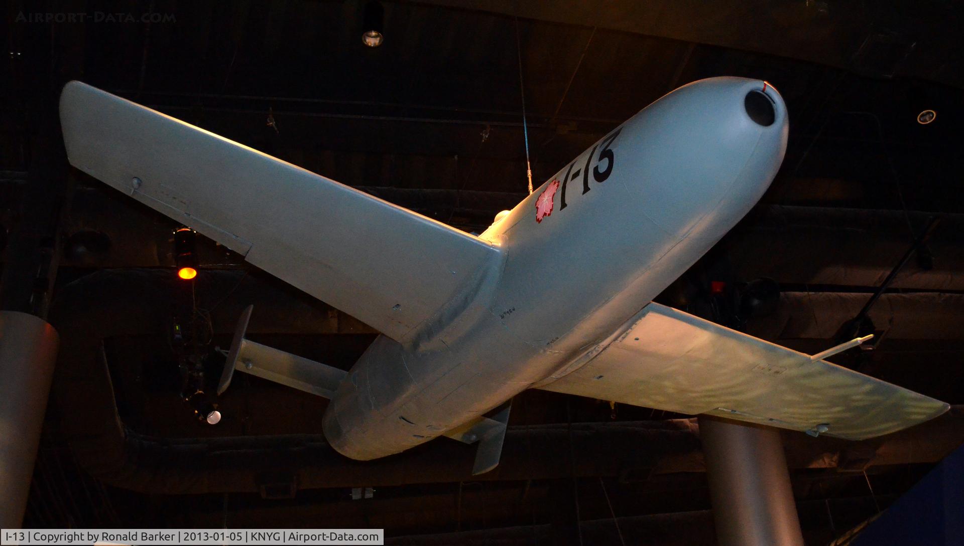 I-13, Yokosuka MXY-7 Ohka II C/N 1018, USMC Museum