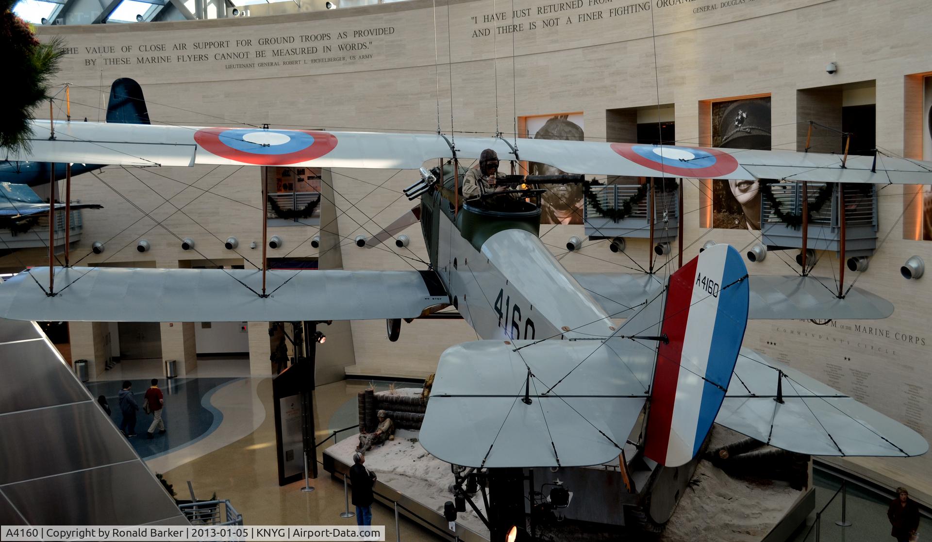 A4160, Curtiss JN-4HG C/N Not found A4160, USMC Museum