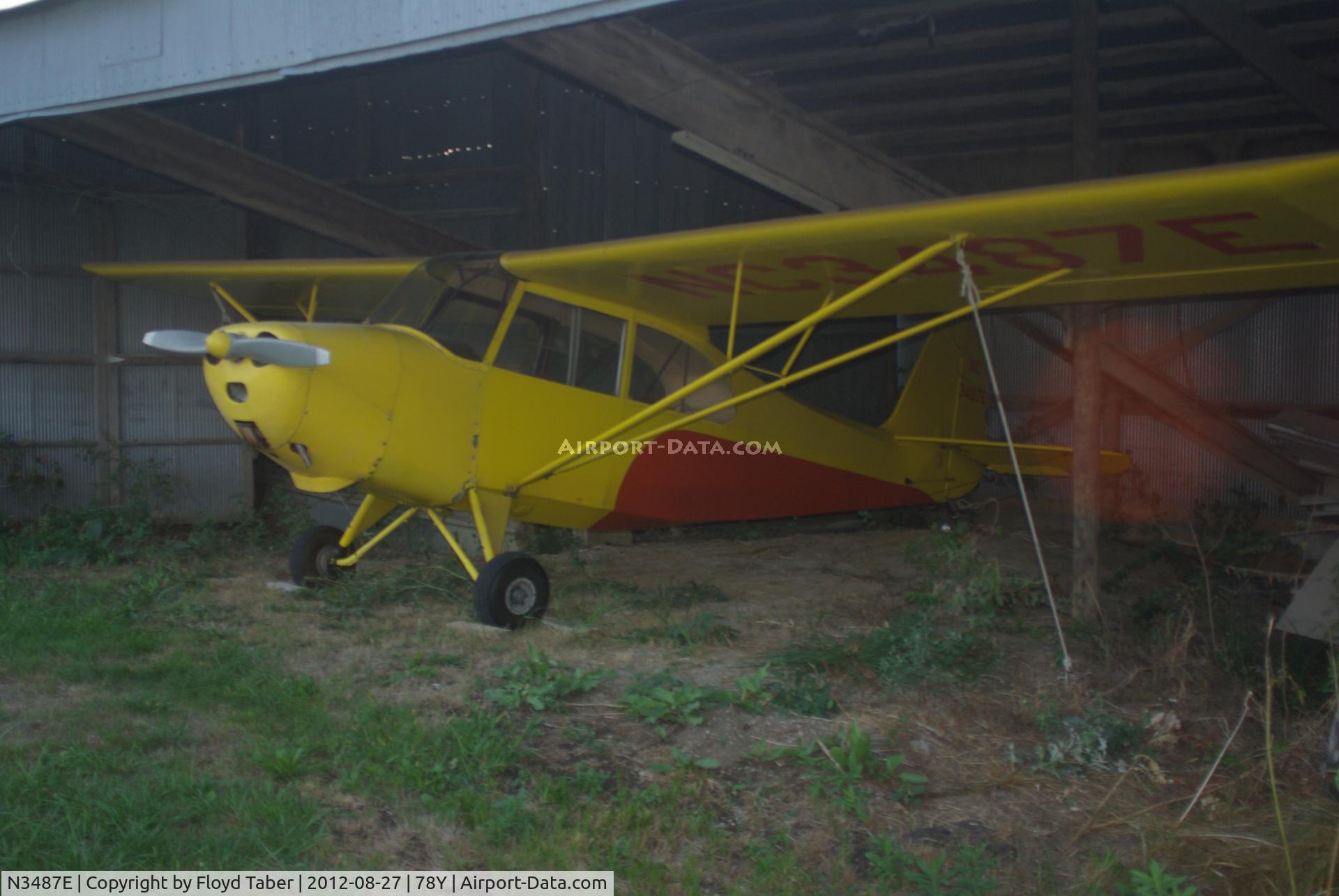 N3487E, 1947 Aeronca 7AC Champion C/N 7AC-6868, In the Hangar