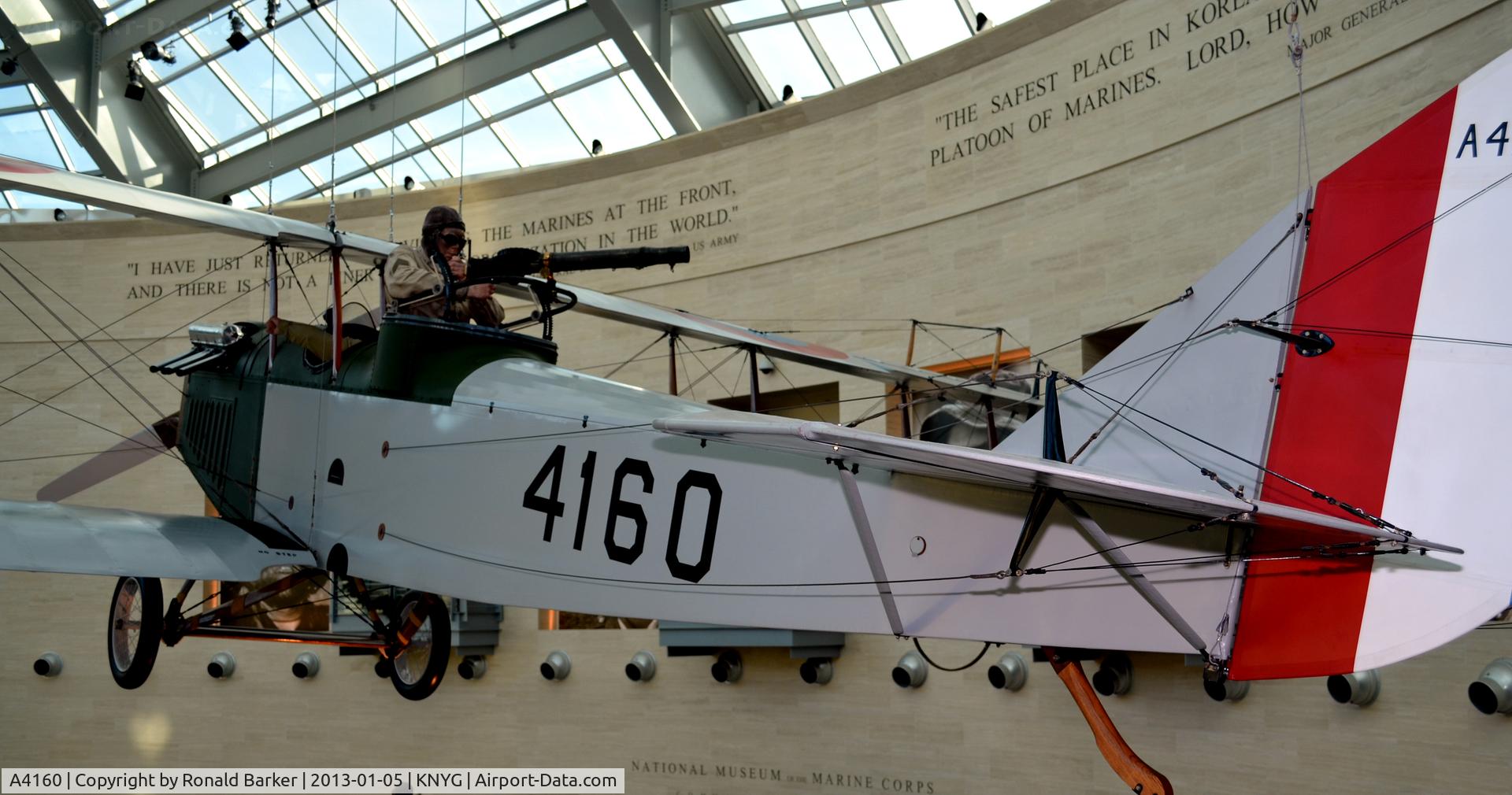A4160, Curtiss JN-4HG C/N Not found A4160, USMC Museum