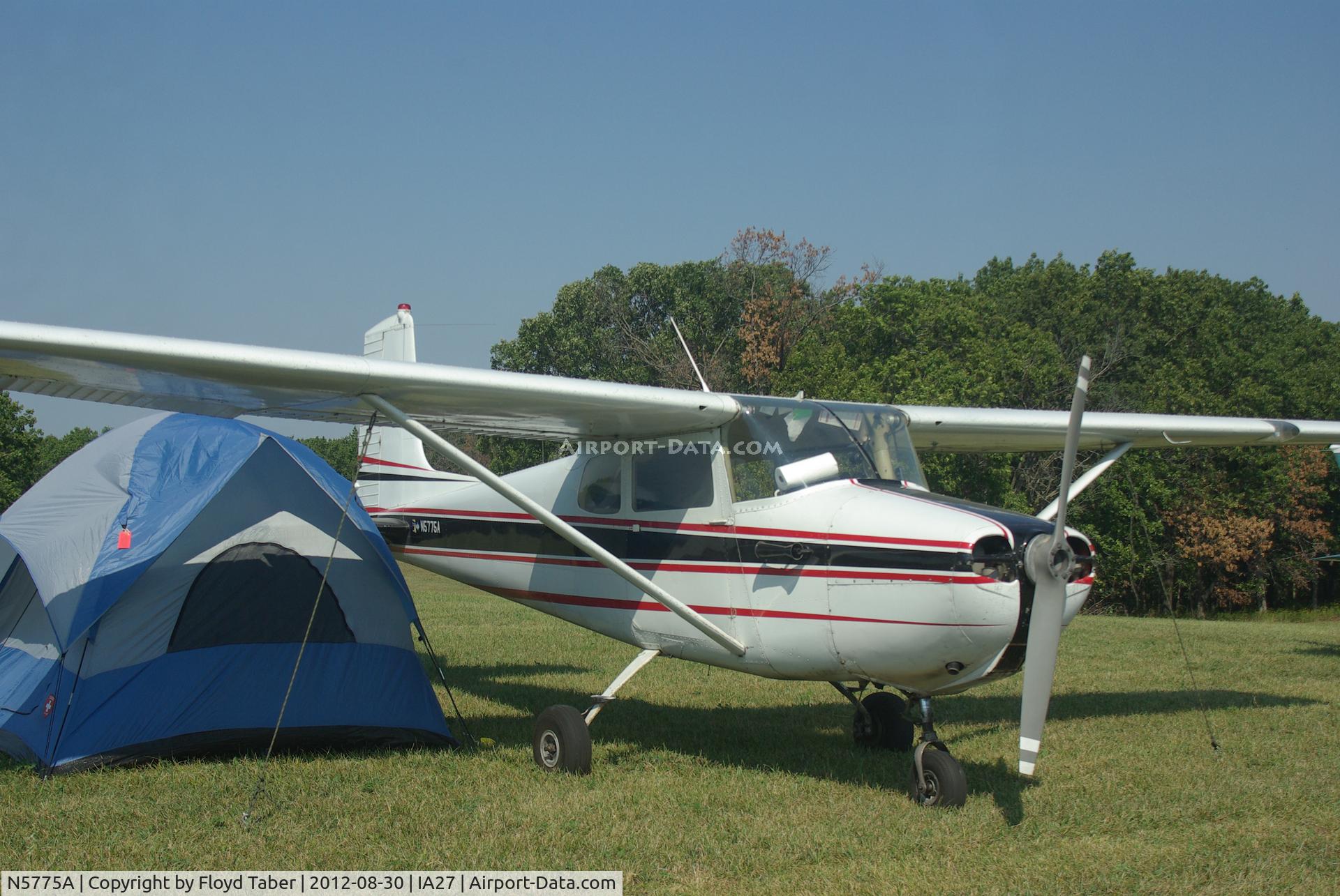 N5775A, 1956 Cessna 172 C/N 28375, at the antique fly in