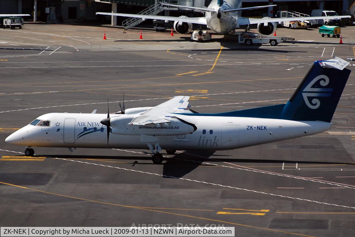 ZK-NEK, 2006 De Havilland Canada DHC-8-311 Dash 8 C/N 629, At Wellington