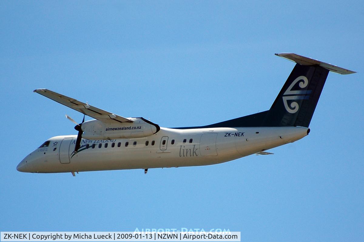 ZK-NEK, 2006 De Havilland Canada DHC-8-311 Dash 8 C/N 629, At Wellington