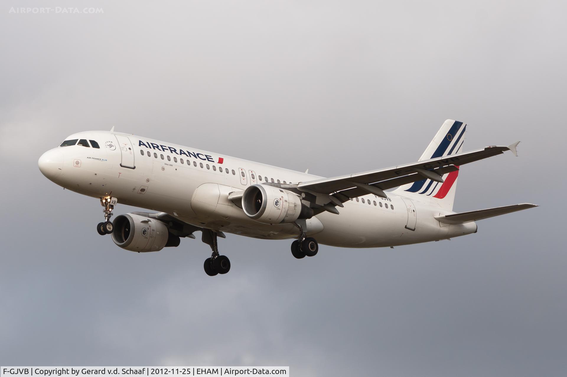 F-GJVB, 1990 Airbus A320-211 C/N 0145, Taken at Schiphol