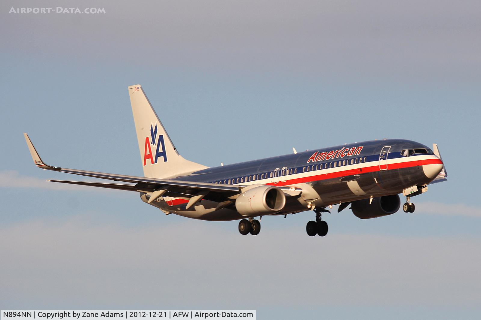 N894NN, 2012 Boeing 737-823 C/N 31147, American Airlines at DFW Airport