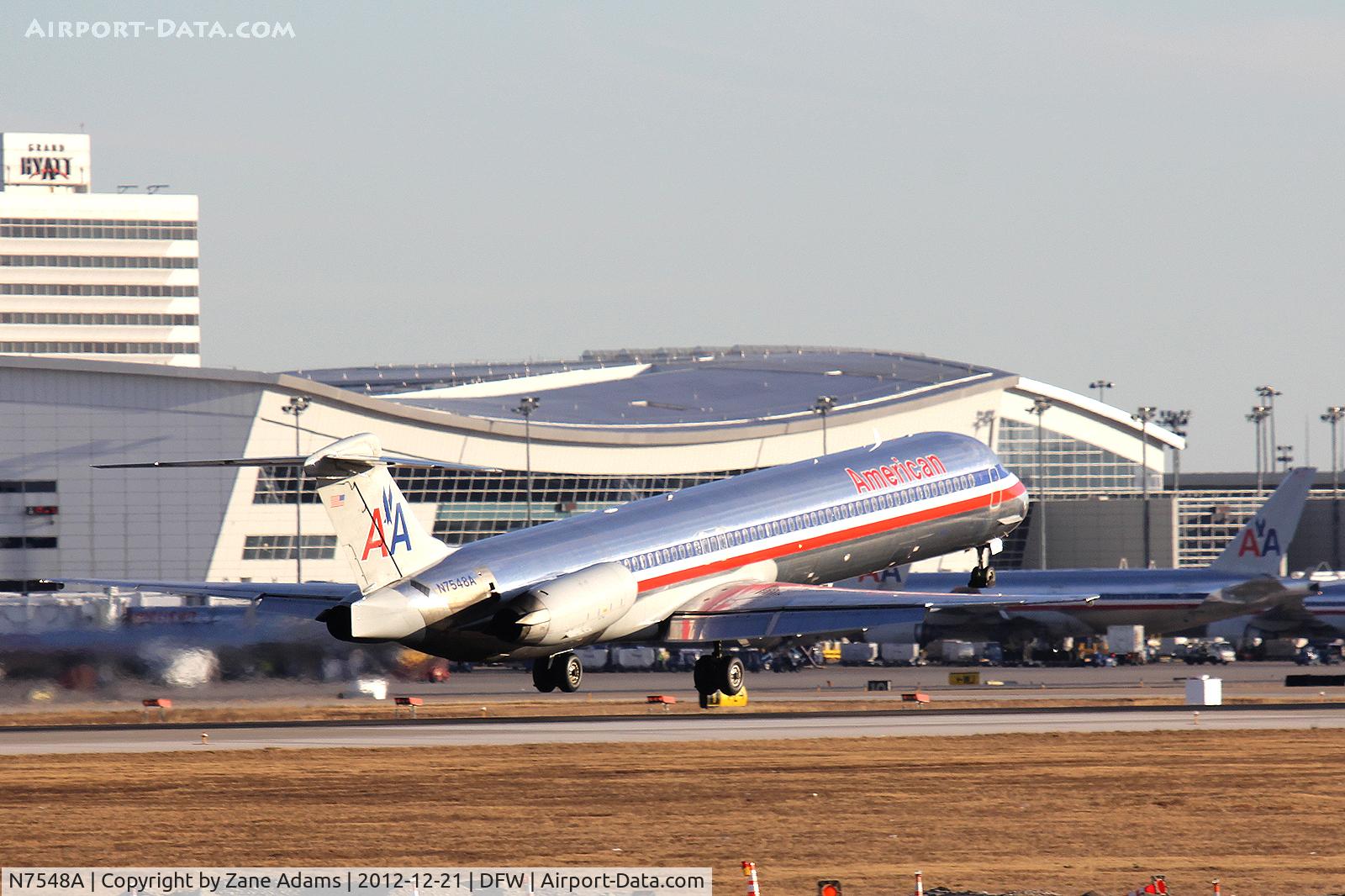 N7548A, 1991 McDonnell Douglas MD-82 (DC-9-82) C/N 53030, American Airlines at DFW Airport