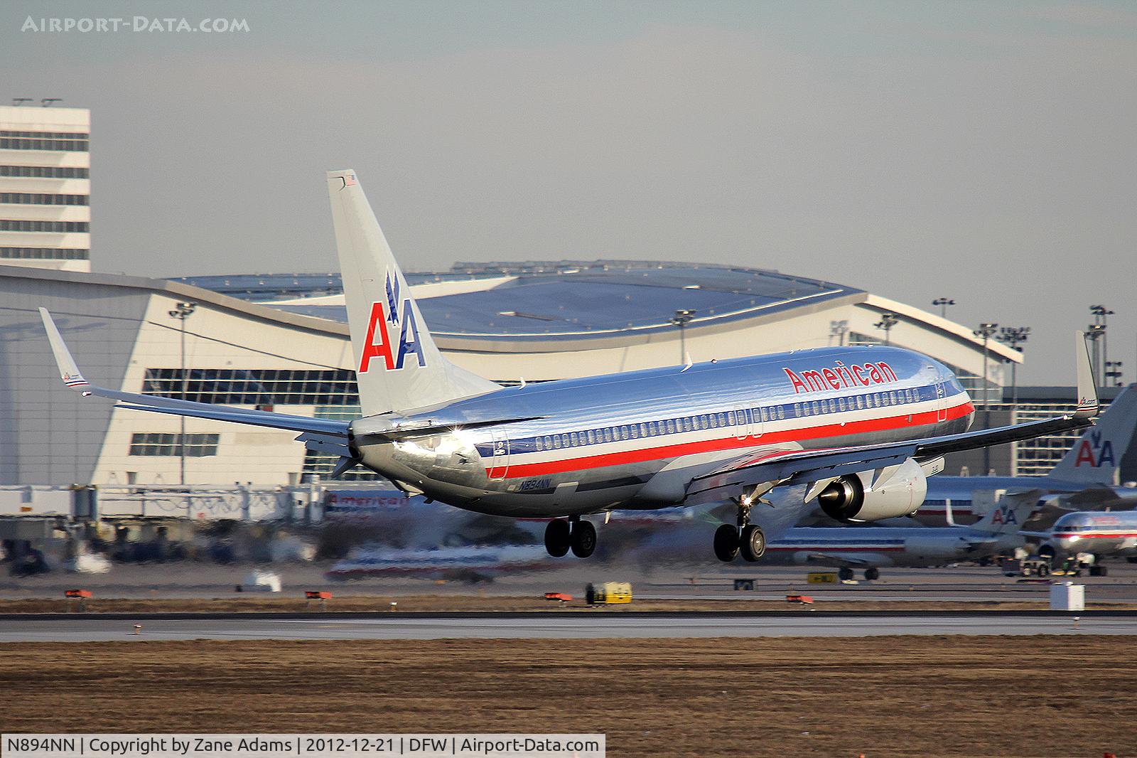 N894NN, 2012 Boeing 737-823 C/N 31147, American Airlines at DFW Airport