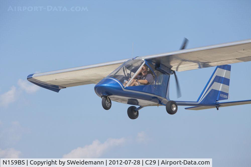 N159BS, 2006 Earthstar Odyssey C/N 1033, Odyssey in the pattern at Middleton Municipal Morey Field