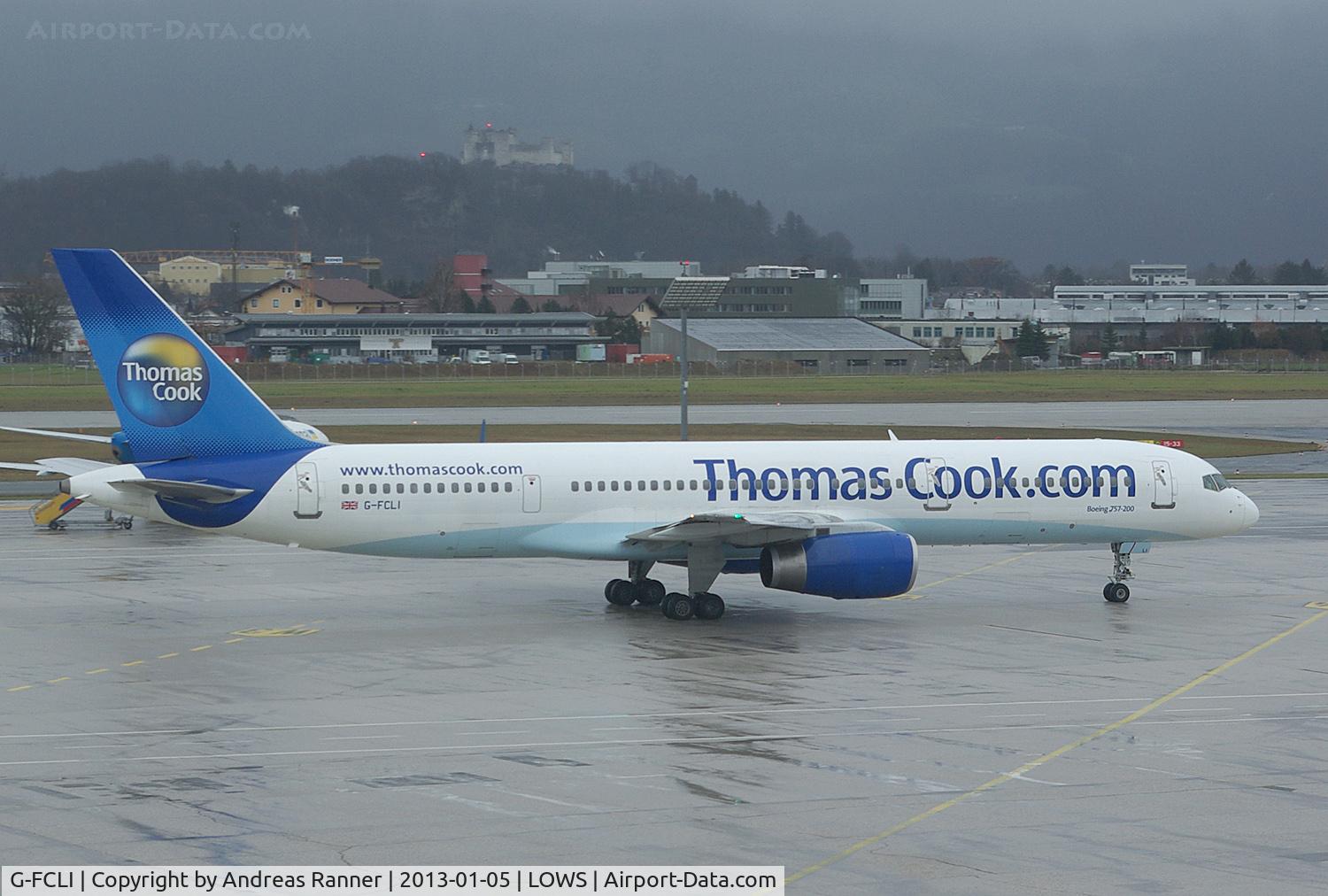 G-FCLI, 1995 Boeing 757-28A C/N 26275, Thomas Cook Airlines Boeing 757