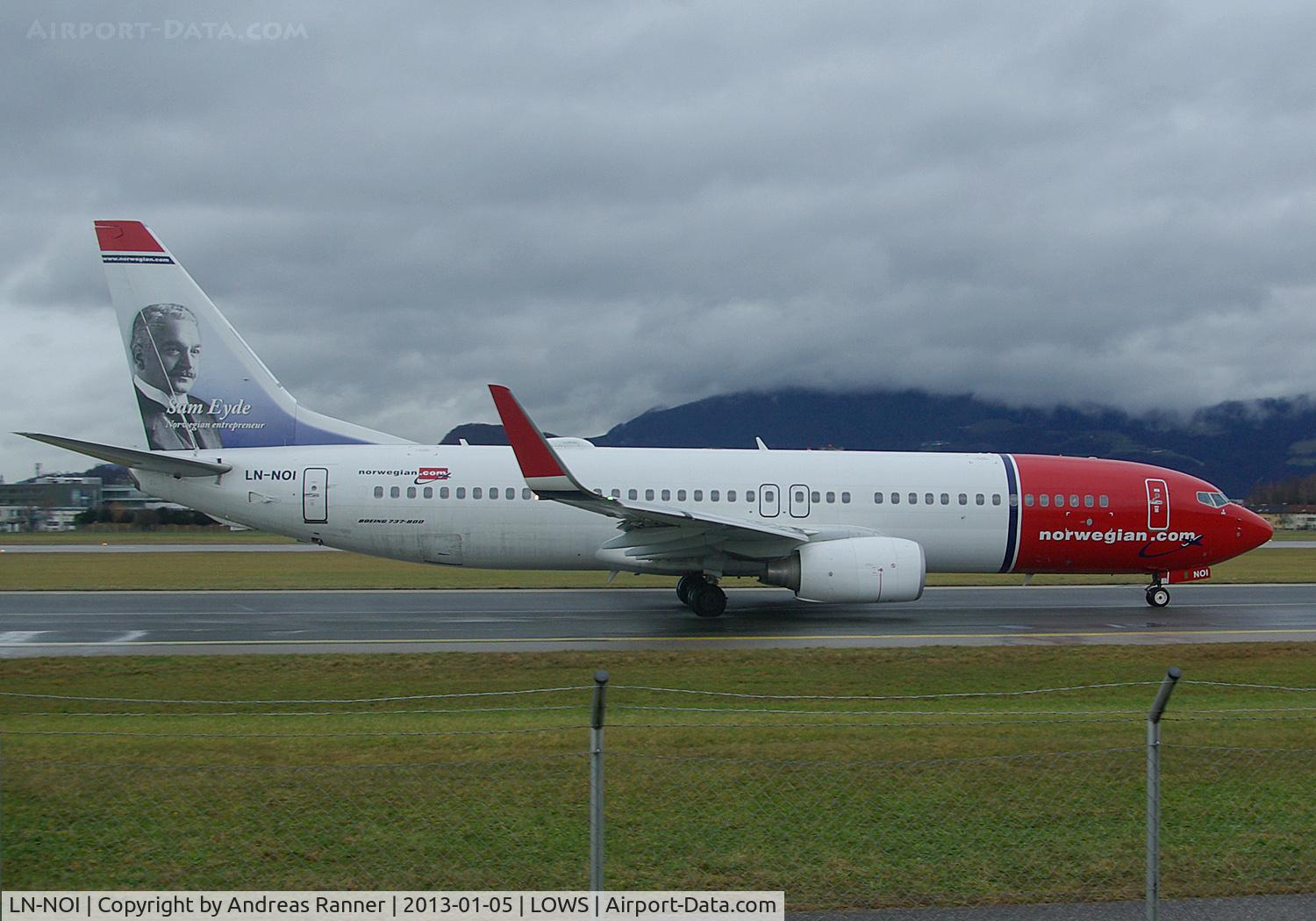 LN-NOI, 2009 Boeing 737-86N C/N 36820, Norwegian Boeing 737