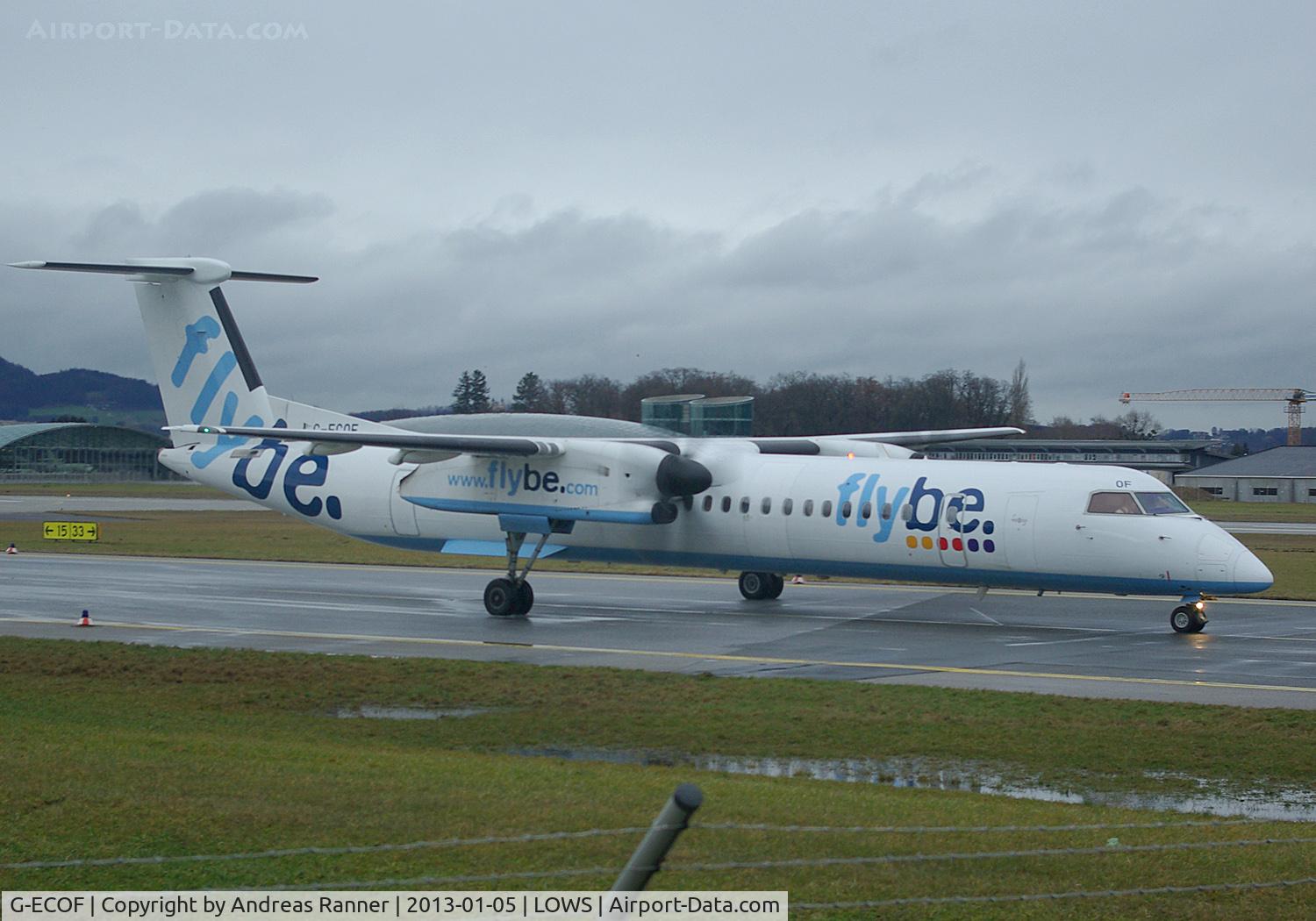 G-ECOF, 2008 De Havilland Canada DHC-8-402Q Dash 8 C/N 4216, flybe DHC-8
