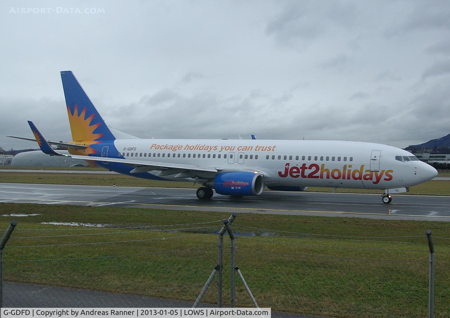 G-GDFD, 1997 Boeing 737-8K5 C/N 27982, Jet2 Boeing 737