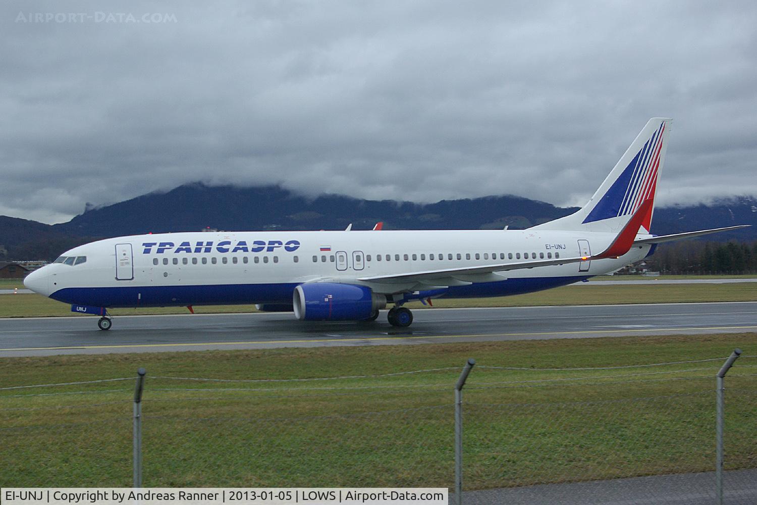 EI-UNJ, 2011 Boeing 737-86J C/N 37761, Transaero Boeing 737