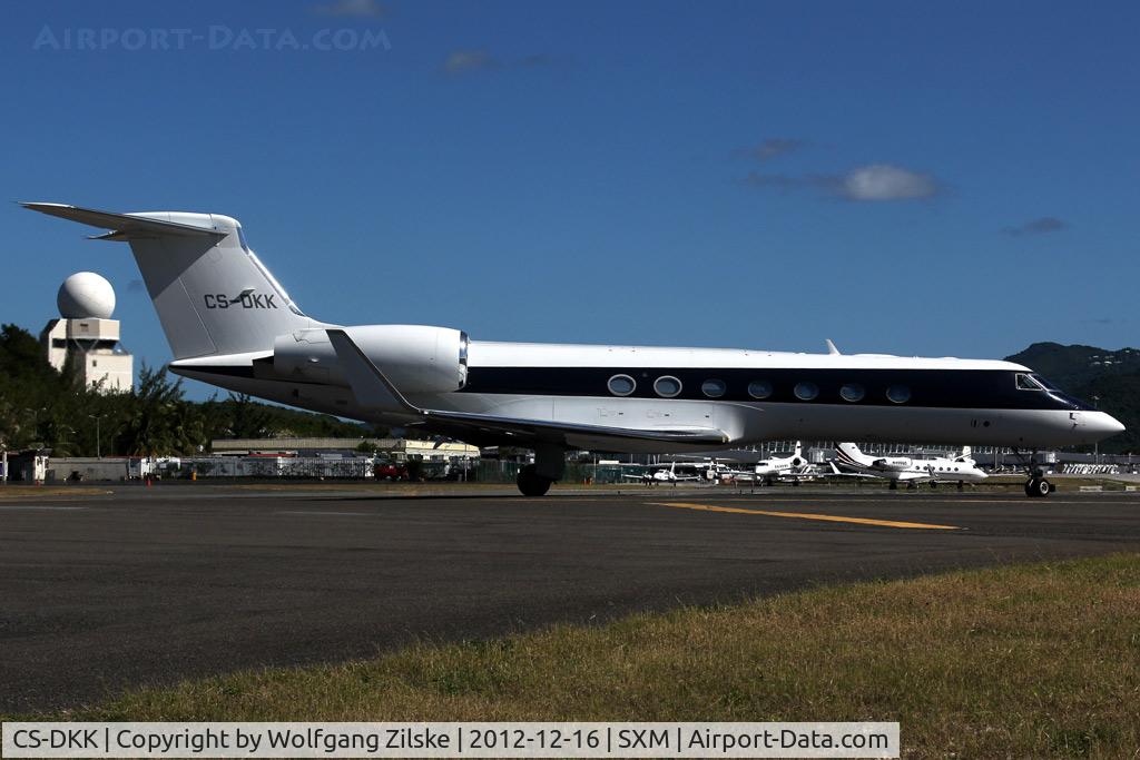 CS-DKK, 2008 Gulfstream Aerospace GV-SP (G550) C/N 5201, visitor
