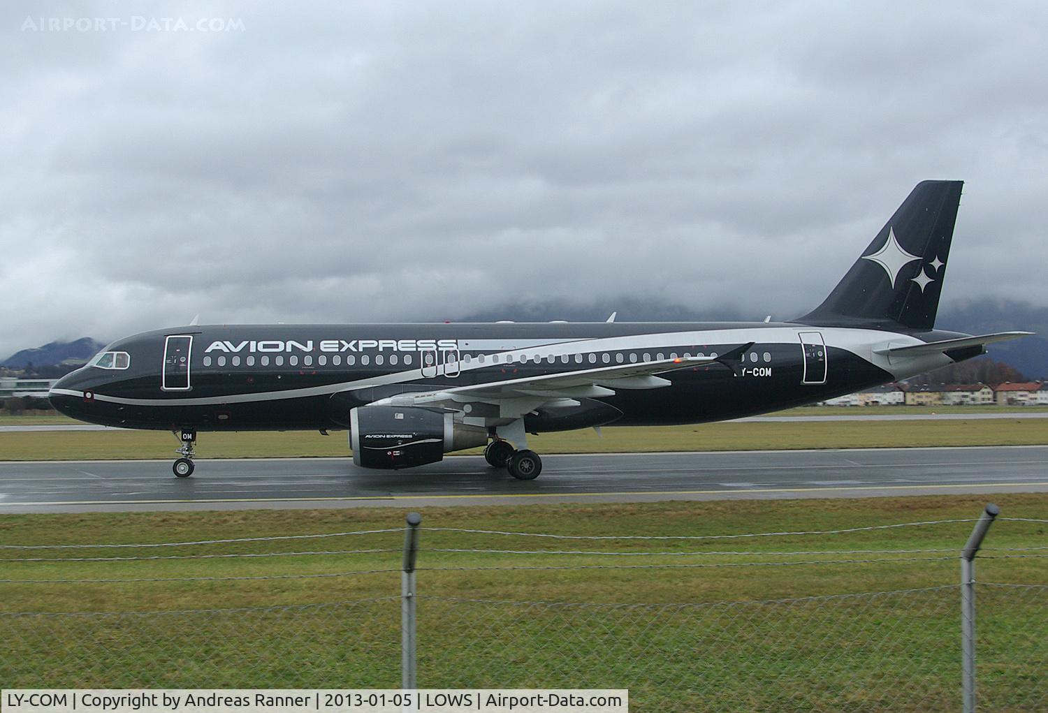 LY-COM, 1995 Airbus A320-212 C/N 528, Avion Express Airbus A320