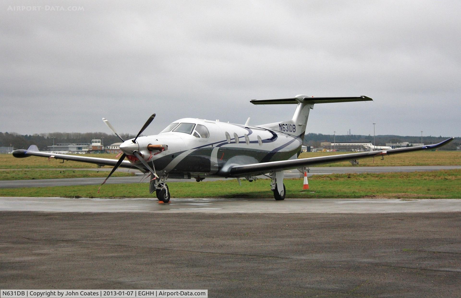 N631DB, 2008 Pilatus PC-12/47 C/N 885, Just out of Airtime Paints.  ex N312LM and 5A-BAA