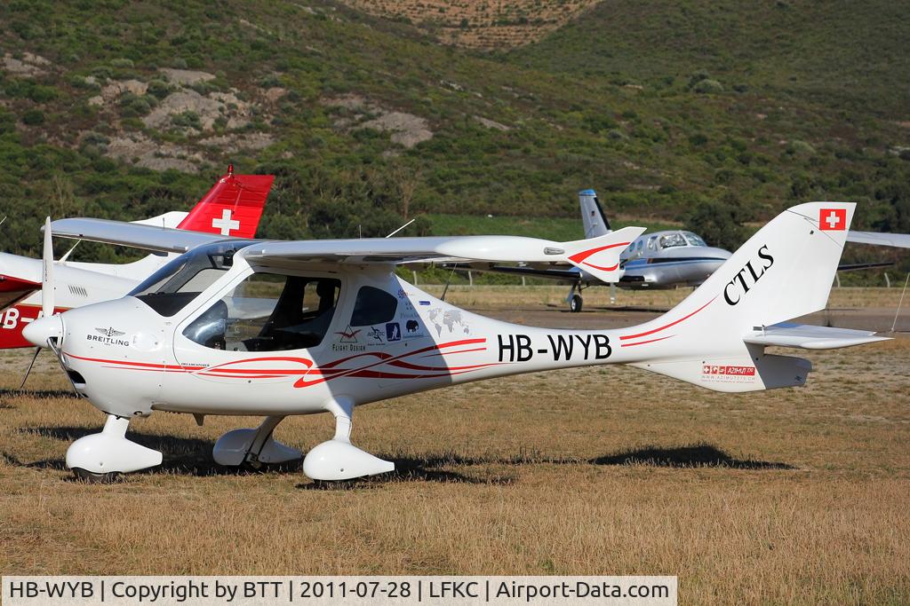 HB-WYB, 2009 Flight Design CTLS-ELA C/N F-03-09-05, Light Sport Aircraft