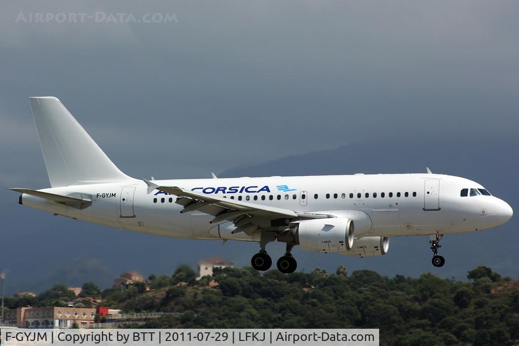 F-GYJM, 1999 Airbus A319-112 C/N 1145, Landing runway 20
