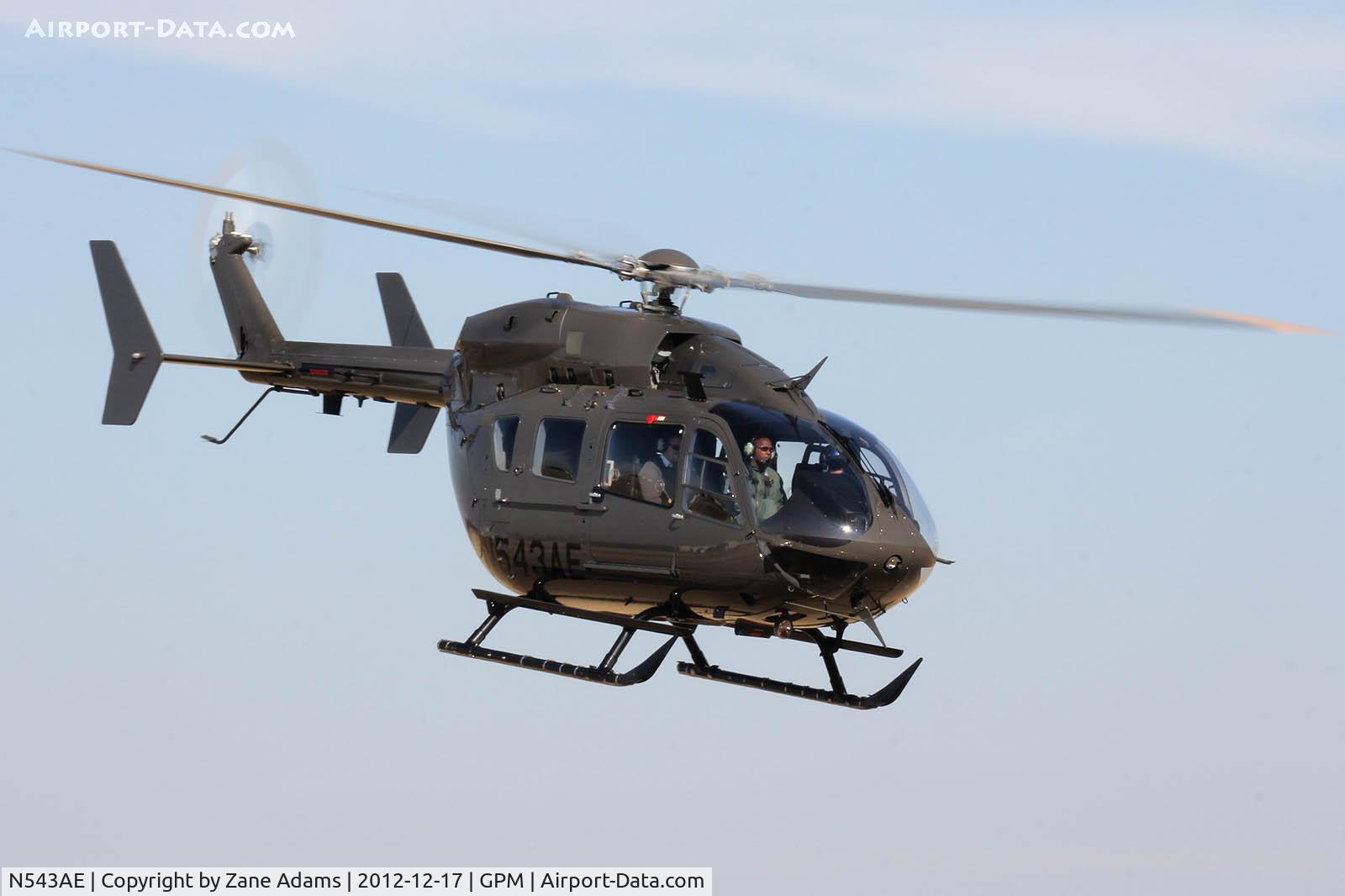 N543AE, Eurocopter-Kawasaki EC-145 (BK-117C-2) C/N 9204, At Grand Prairie Municpal
