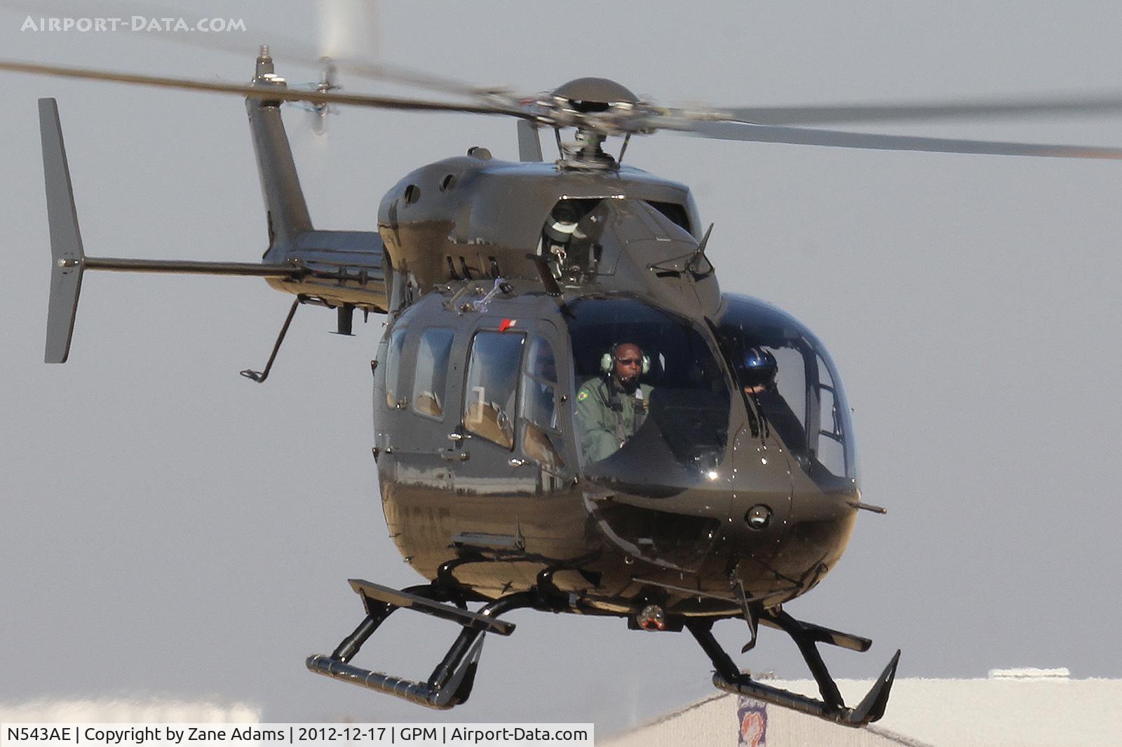 N543AE, Eurocopter-Kawasaki EC-145 (BK-117C-2) C/N 9204, At Grand Prairie Municpal