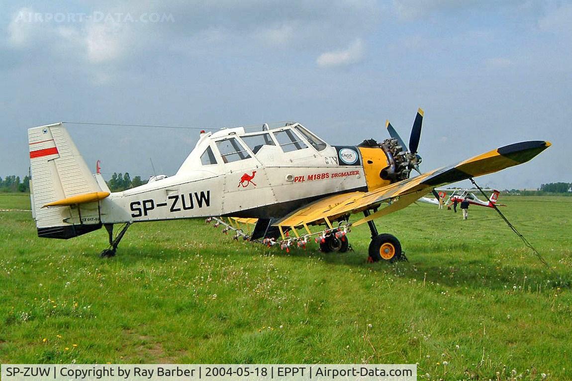 SP-ZUW, 1987 PZL-Mielec M-18B Dromader C/N 1Z017-02, PZL-Mielec M-18BS [1Z017-02] Piotrkow-Trybunalski~SP 18/05/2004