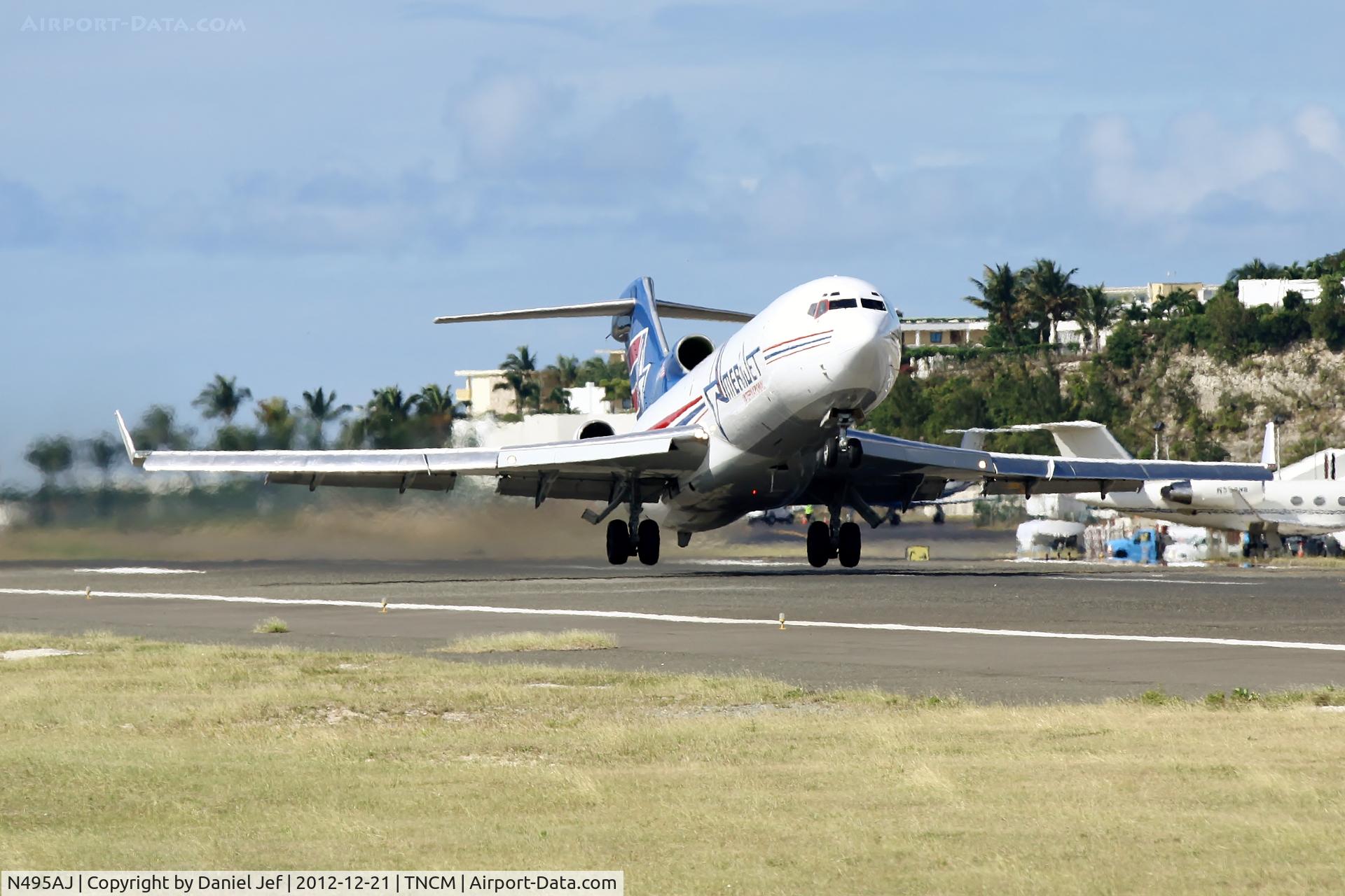 N495AJ, 1975 Boeing 727-233F C/N 20937, N495AJ
