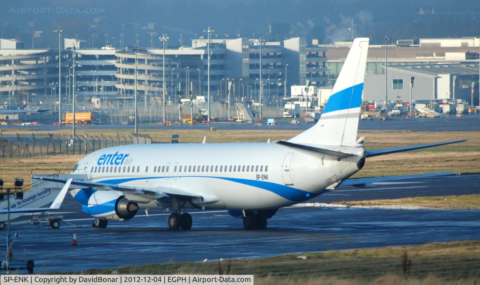 SP-ENK, 1996 Boeing 737-46J C/N 28038, Parked at Block 30 - (remote parking)