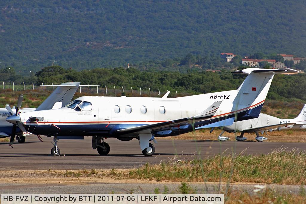 HB-FVZ, 2000 Pilatus PC-12 C/N 343, Parked
