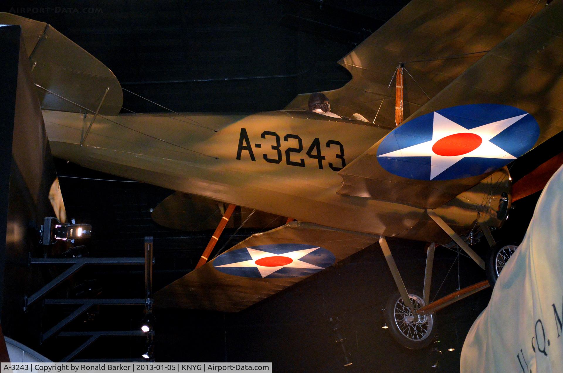 A-3243, 1917 Thomas-Morse S-4B Scout C/N 1, S-4B A-3243 USMC Museum
