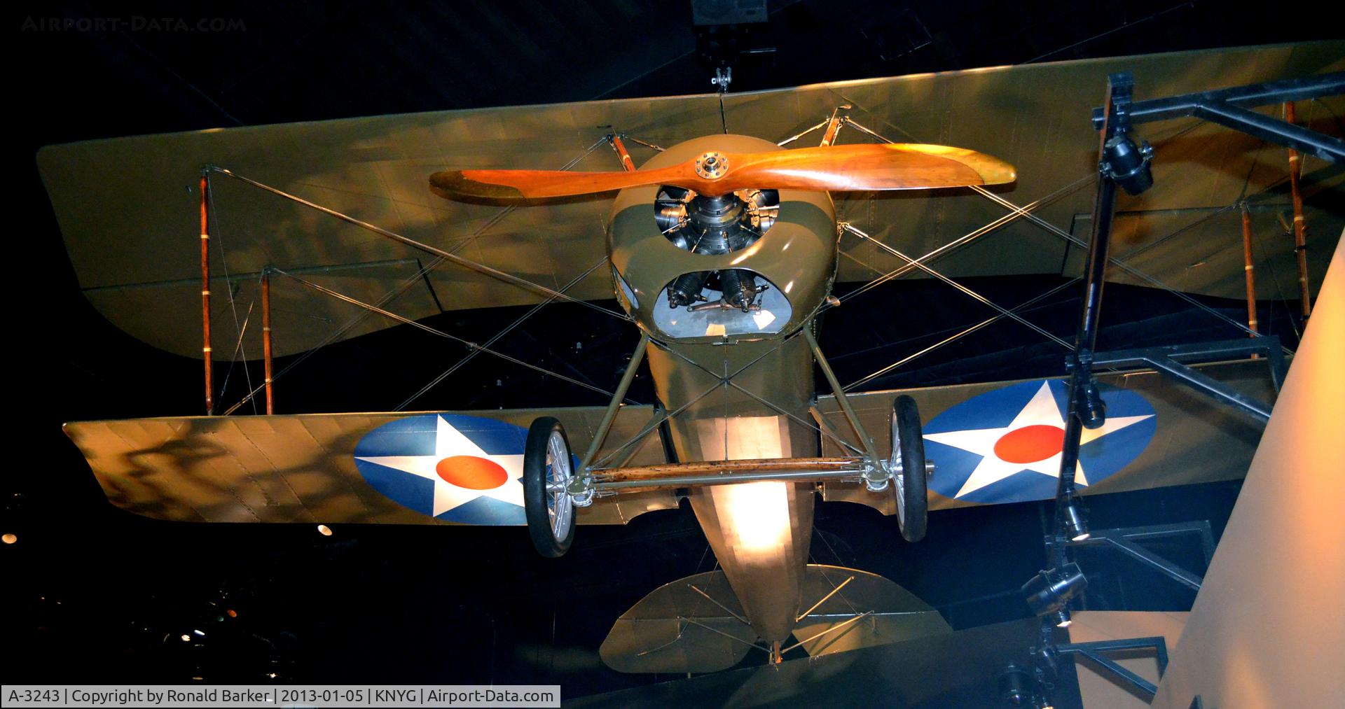A-3243, 1917 Thomas-Morse S-4B Scout C/N 1, S-4B A-3243 USMC Museum