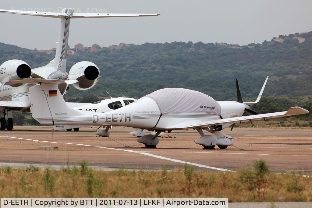 D-EETH, 2006 Diamond DA-40TDI Diamond Star C/N D4.196, Parked