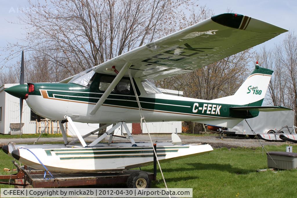 C-FEEK, 1966 Cessna 150F C/N 150-63966, Parked