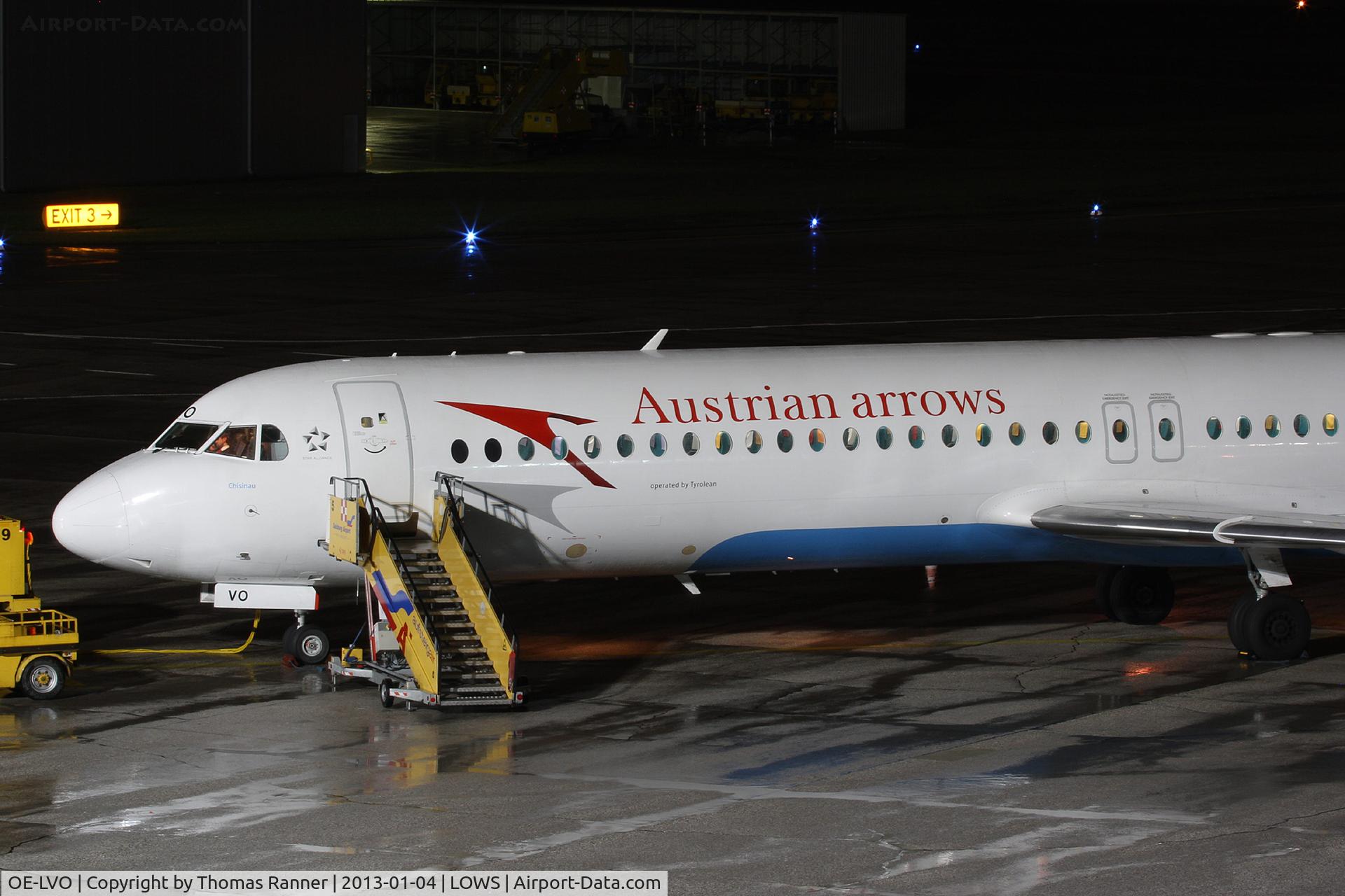 OE-LVO, 1993 Fokker 100 (F-28-0100) C/N 11460, Austrian Arrows Fokker 100