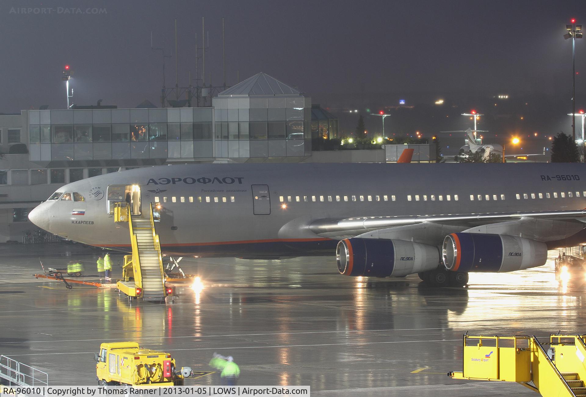 RA-96010, 1994 Ilyushin Il-96-300 C/N 74393201007, Aeroflot Ilyushin Il-96