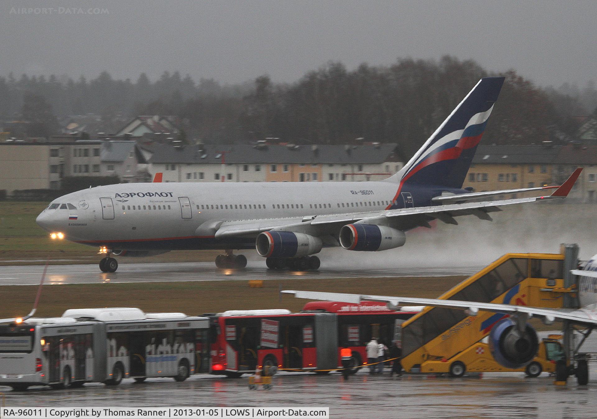 RA-96011, 1994 Ilyushin Il-96-300 C/N 74393201008, Aeroflot Ilyushin Il-96