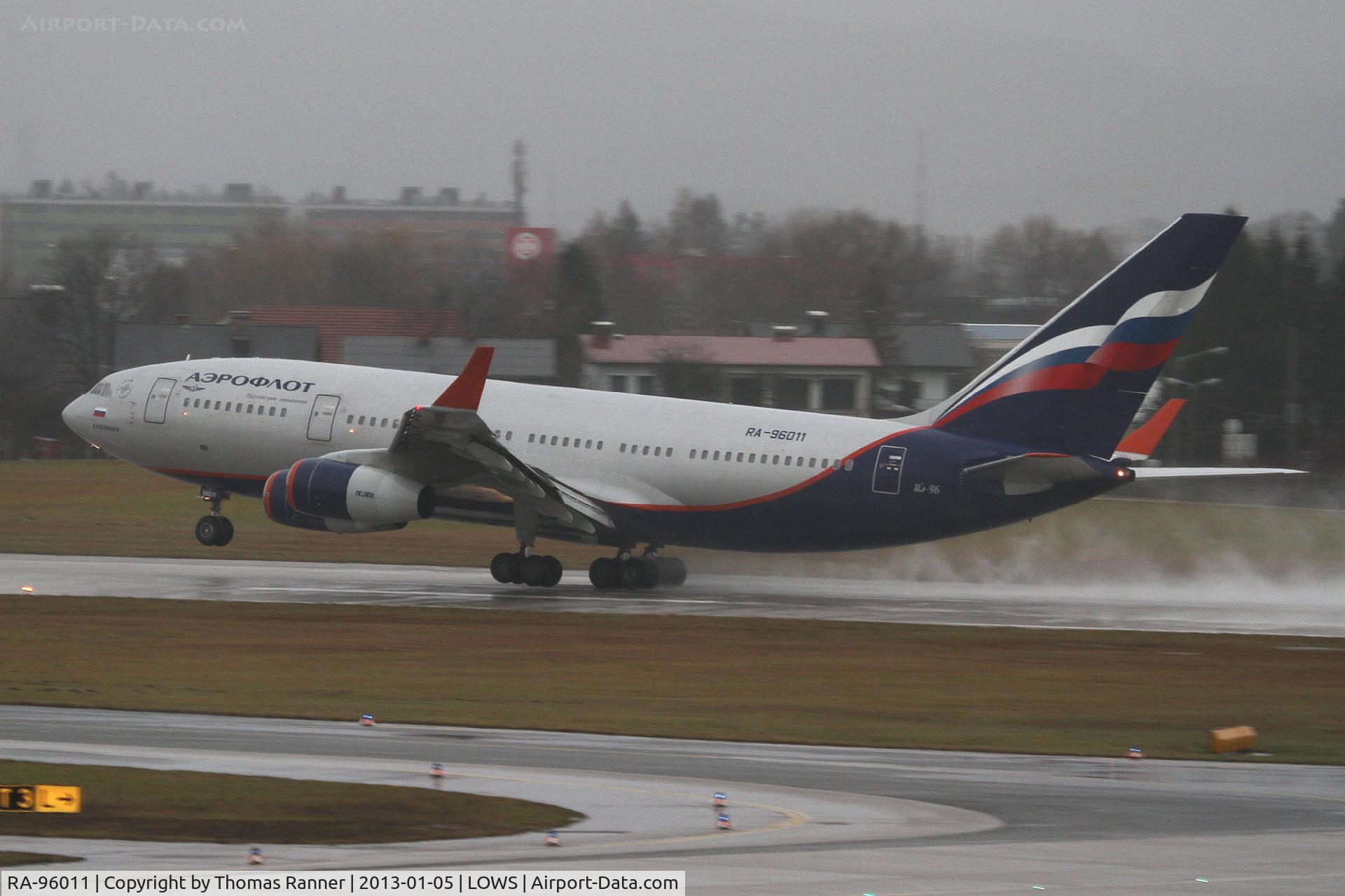 RA-96011, 1994 Ilyushin Il-96-300 C/N 74393201008, Aeroflot Ilyushin Il-96
