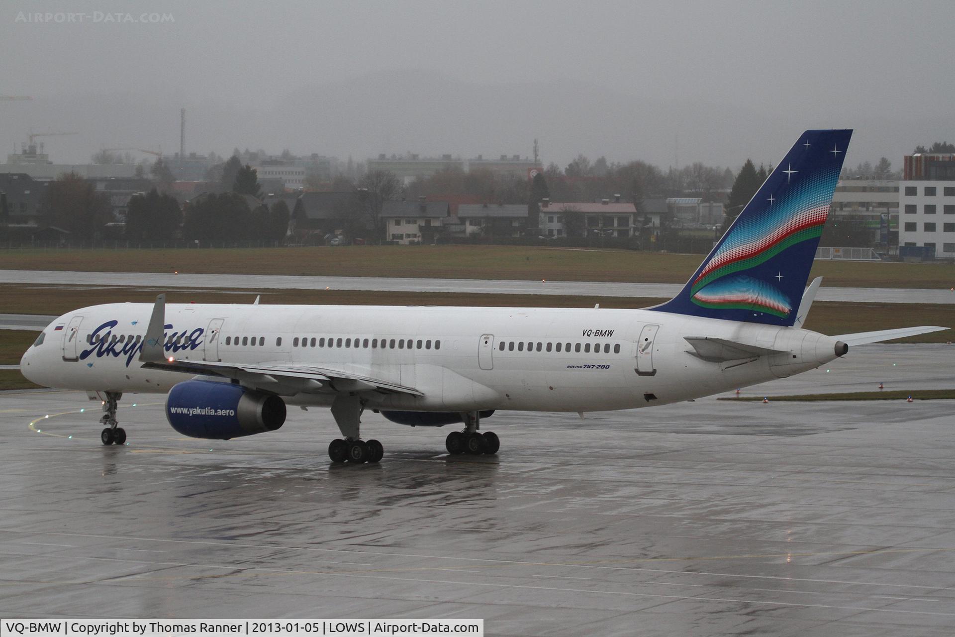 VQ-BMW, 1998 Boeing 757-23N C/N 29330, Yakutia Boeing 757
