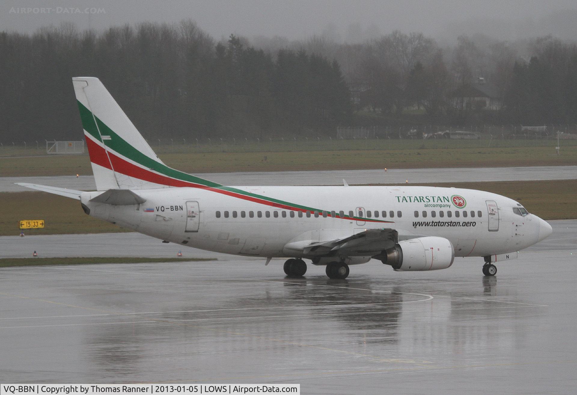 VQ-BBN, 1990 Boeing 737-53A C/N 24785, Tartastan Airlines Boeing 737