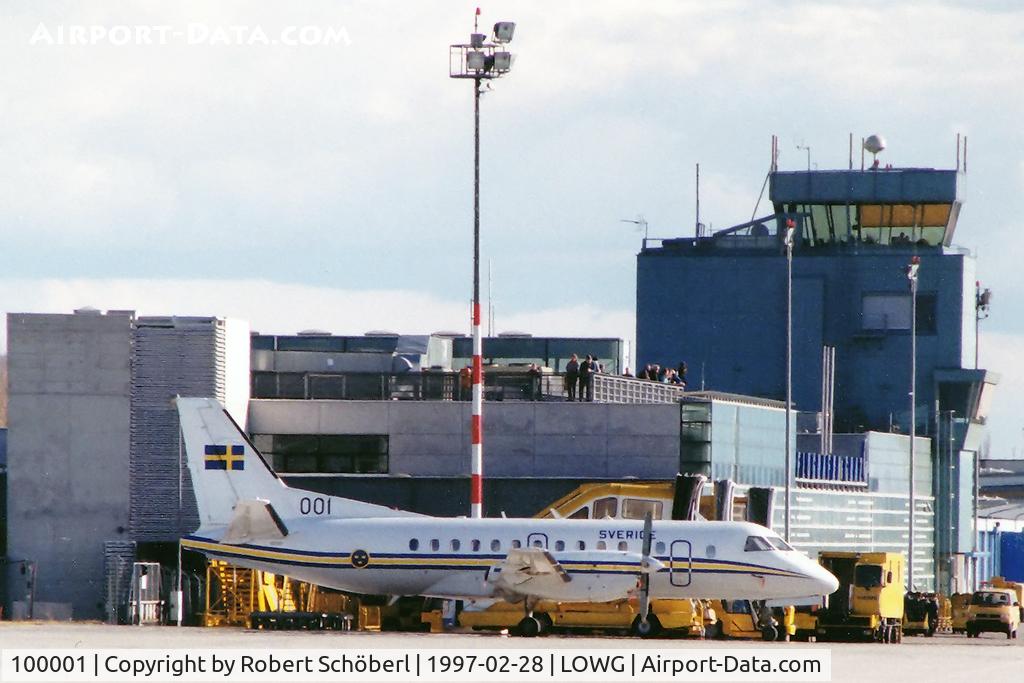 100001, 1989 Saab Tp100 (340B) C/N 340B-170, 10001/001 @ LOWG