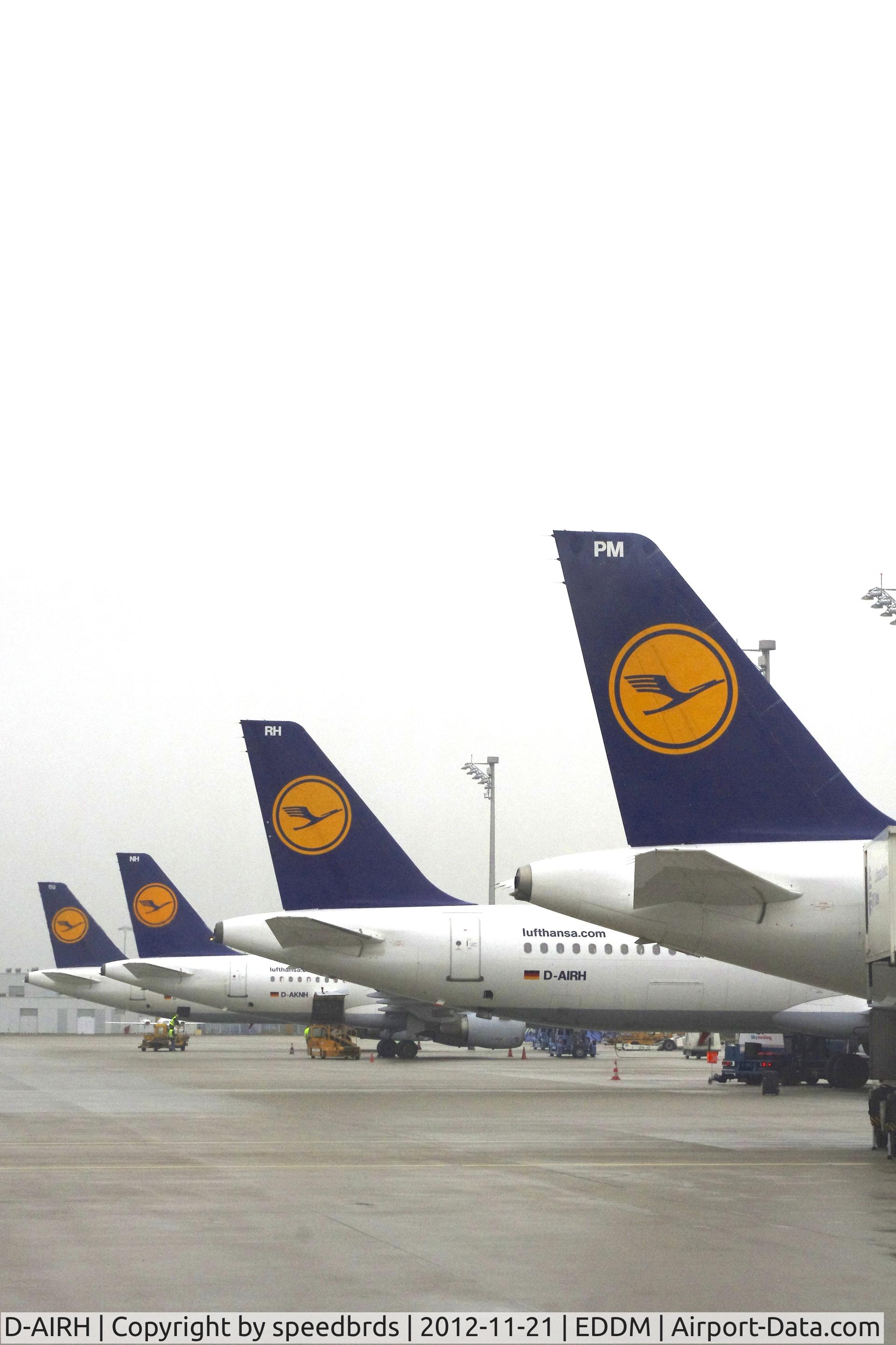 D-AIRH, 1993 Airbus A321-131 C/N 0412, Lufthansa Airbus A321