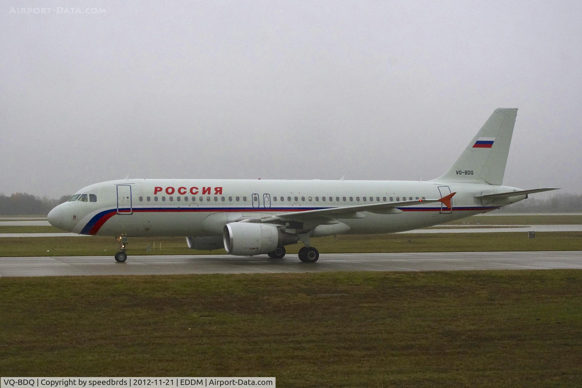 VQ-BDQ, 2002 Airbus A320-214 C/N 1767, Rossiya - Russian Airlines