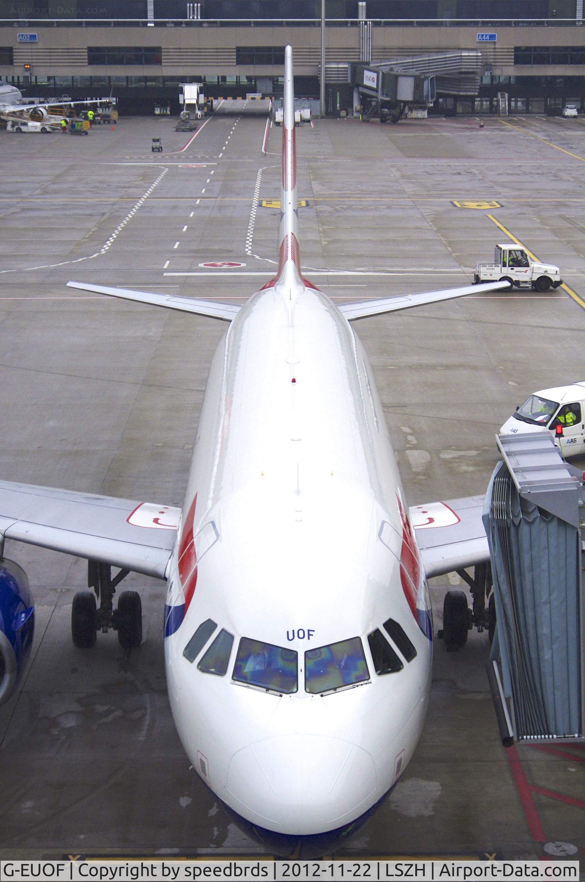 G-EUOF, 2001 Airbus A319-131 C/N 1590, British Airways Airbus A319