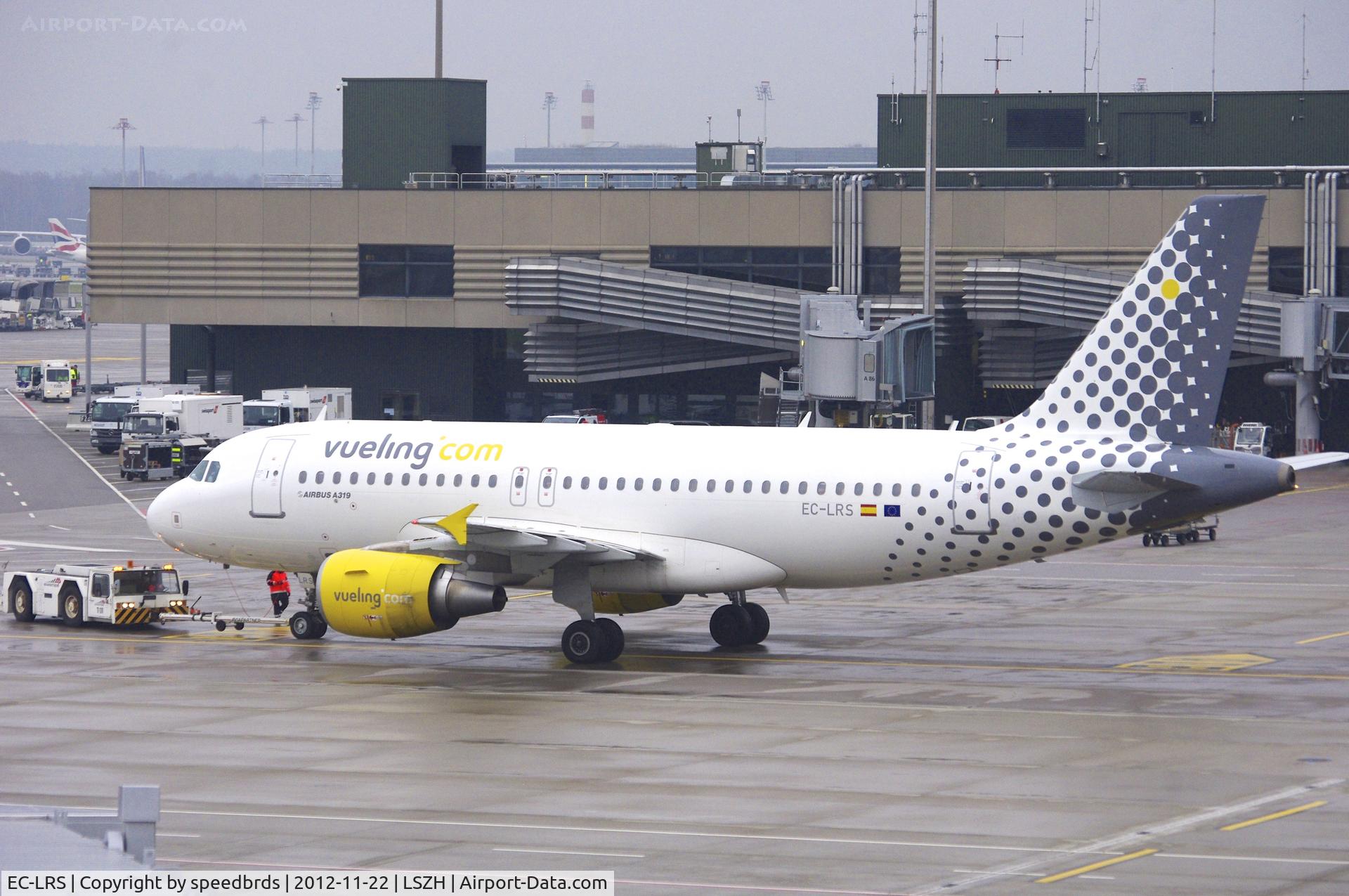 EC-LRS, 2008 Airbus A319-112 C/N 3704, Vueling Airbus A319