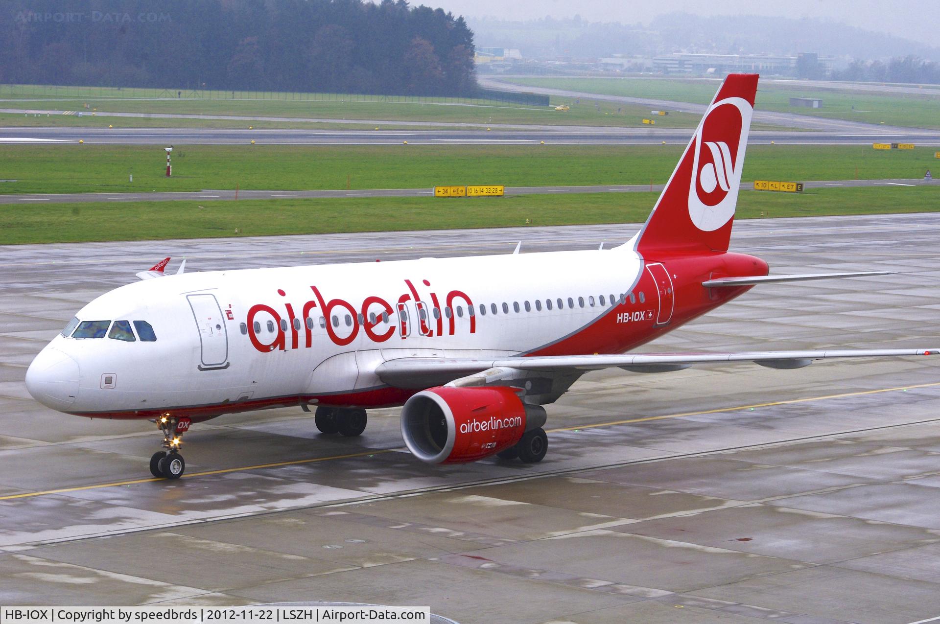 HB-IOX, 2008 Airbus A319-112 C/N 3604, Air Berlin Airbus A319