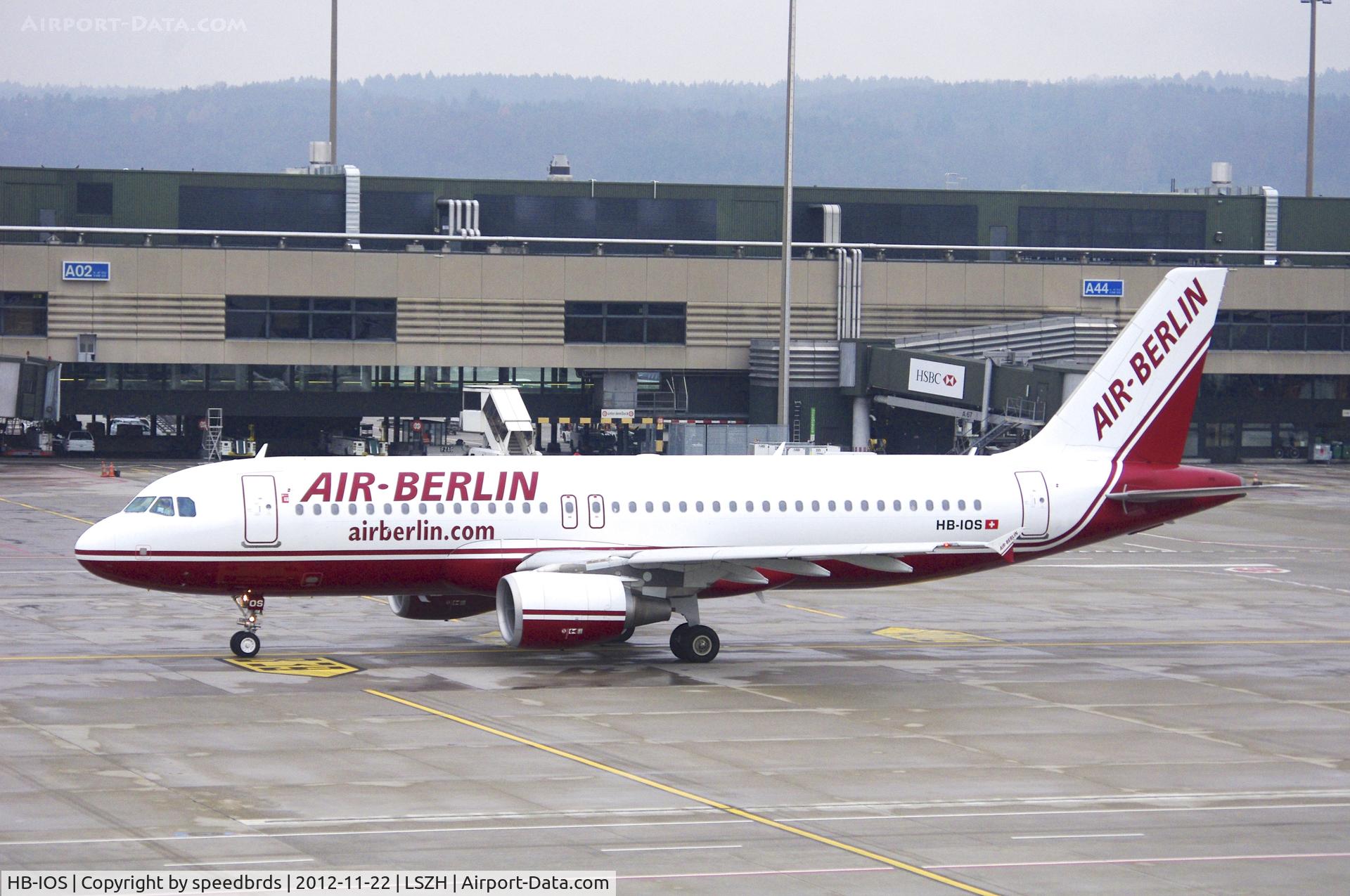 HB-IOS, 2006 Airbus A320-214 C/N 2968, Air Berlin Airbus A320